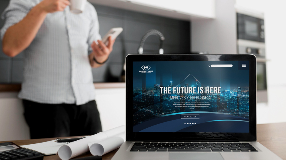 landing page